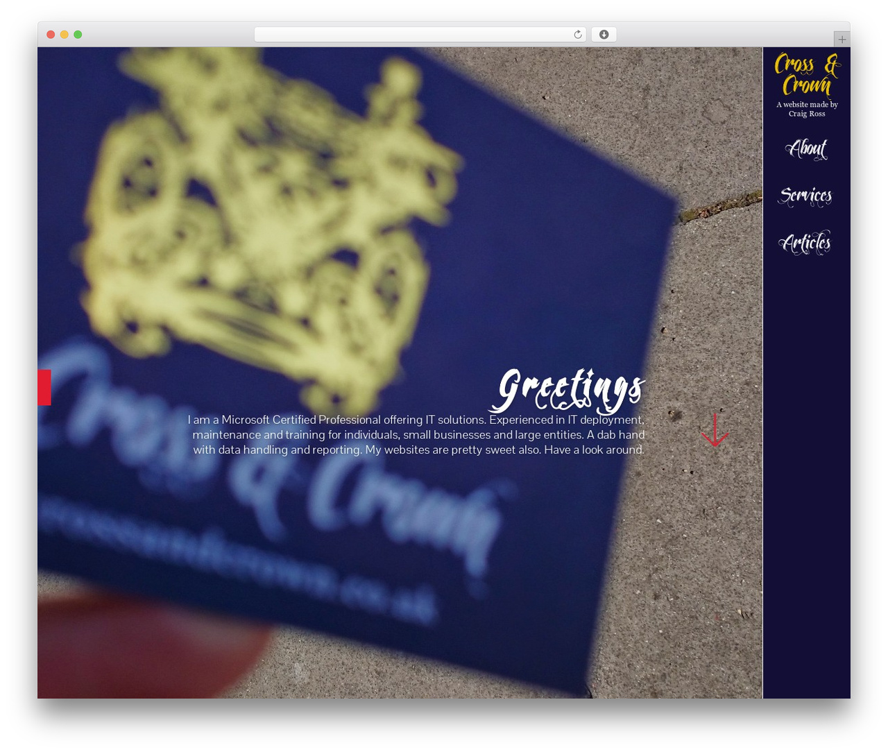 Revolve Pro WordPress theme - crossandcrown.co.uk