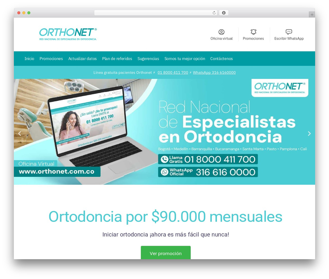 Shoptimizer WordPress store theme - orthonet.com.co