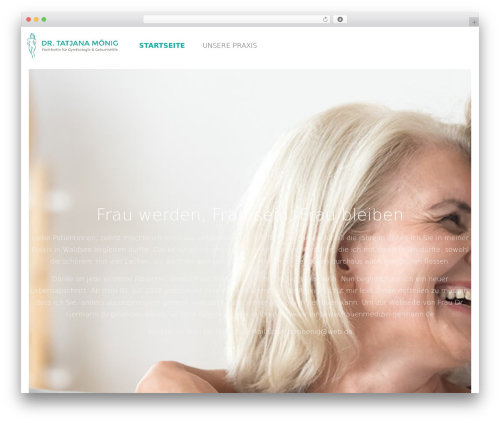SÜBA theme WordPress - frauenaerztin-moenig.de