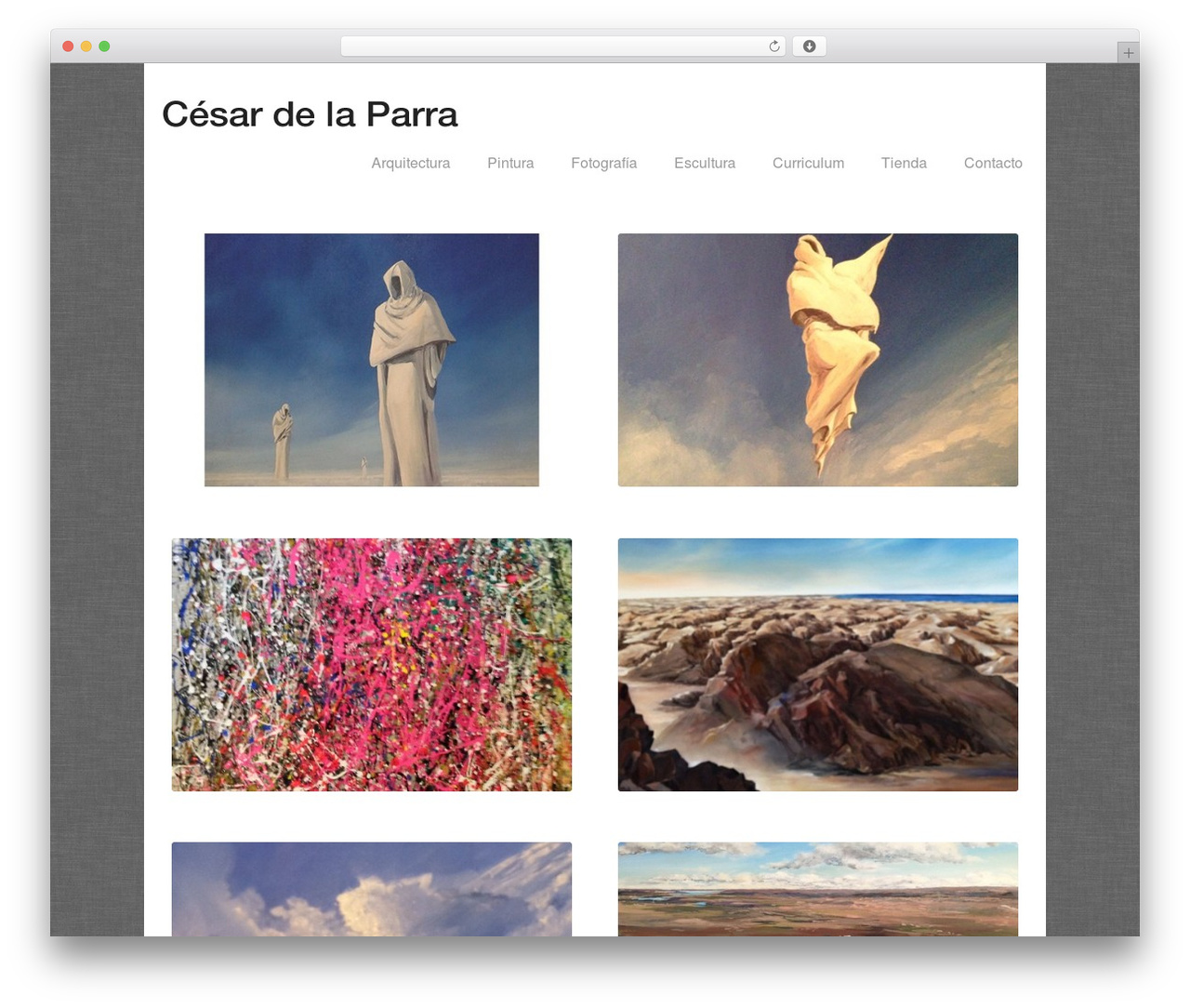 Theme WordPress Illustration Responsive Theme - cesardelaparra.com