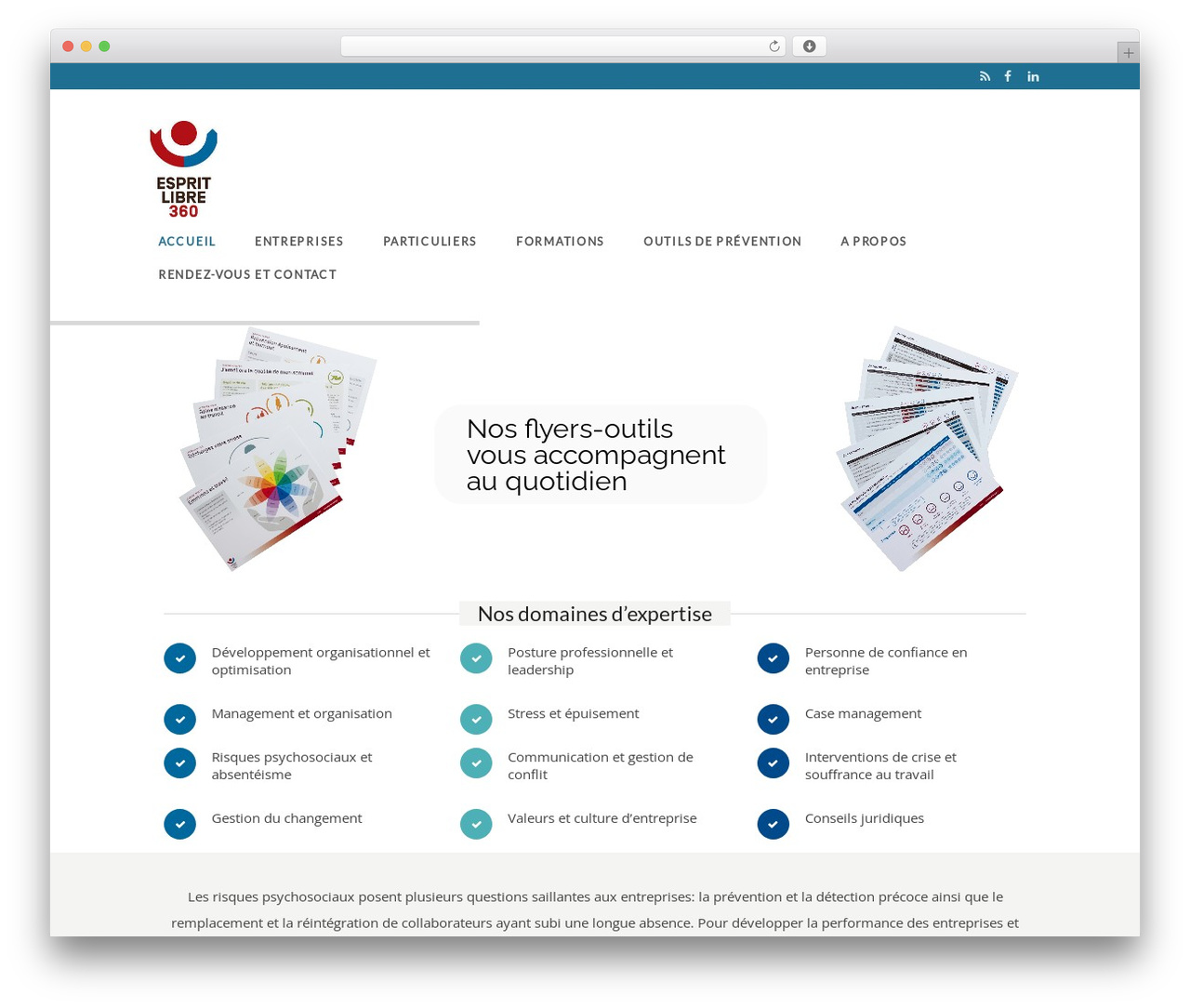 Theme WordPress Karma - espritlibre360.ch