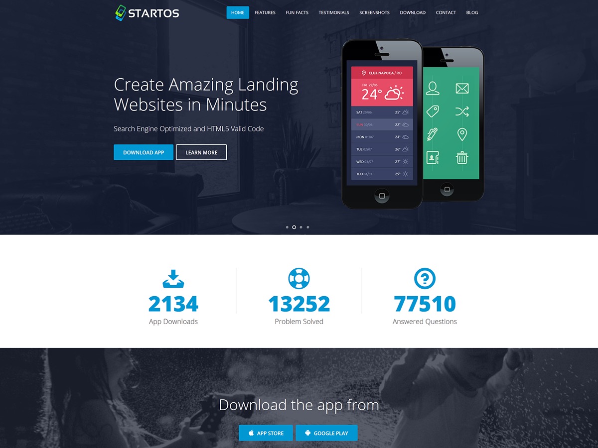 Theme WordPress Startos Child by OceanThemes Team