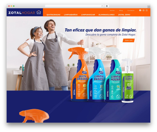 Theme WordPress TRO Template One - zotalhogar.com