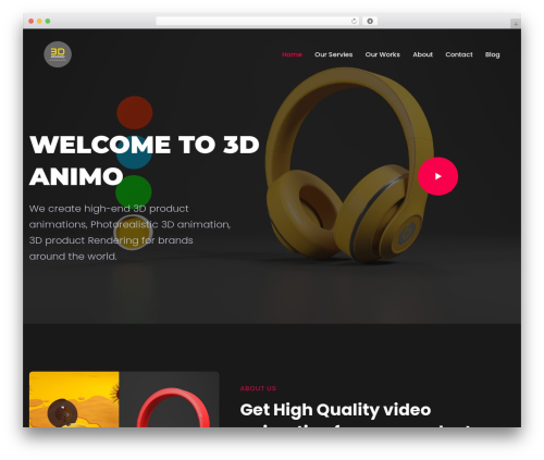 Trydo core WordPress plugin - 3danimo.com