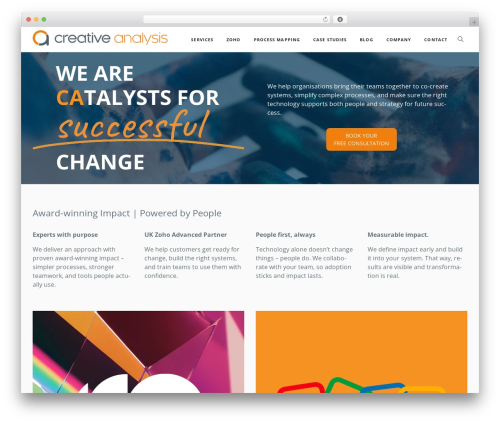 Core extension WordPress plugin - creativeanalysis.co.uk