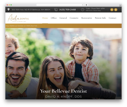 WordPress theme Beaver Builder Theme - abelladental.com