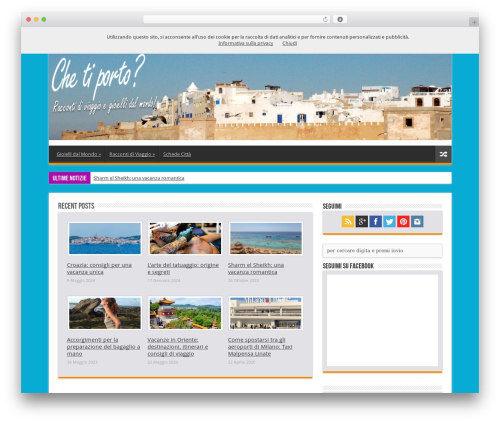 WordPress theme Sahifa - chetiporto.it