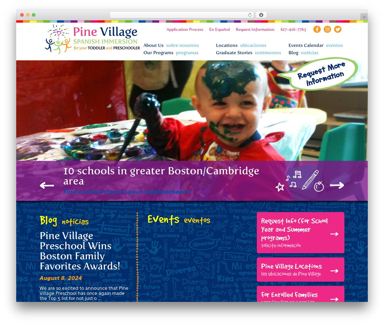 WordPress theme SuperBones - pinevillagepreschool.com