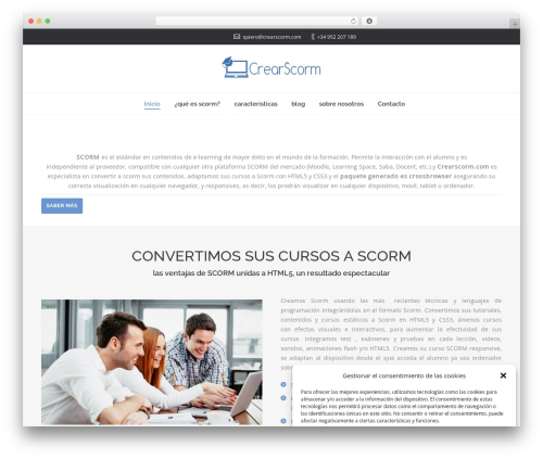 Js_composer1 WordPress plugin - crearscorm.com