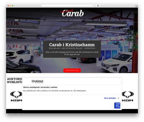 WP theme CMS cmsvrx system - carab.com