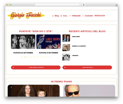 Lbg audio6 html5 shoutcast_history WordPress plugin - giorgiofieschi.ch