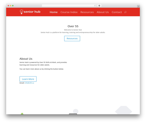 Divi learndash kit WordPress plugin - seniorhub.ca