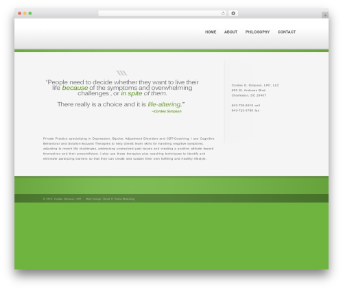Method WordPress theme - cordessimpson.com