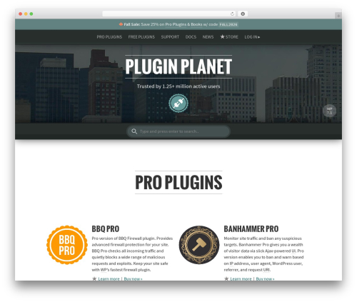 Plugin Planet theme WordPress - plugin-planet.com