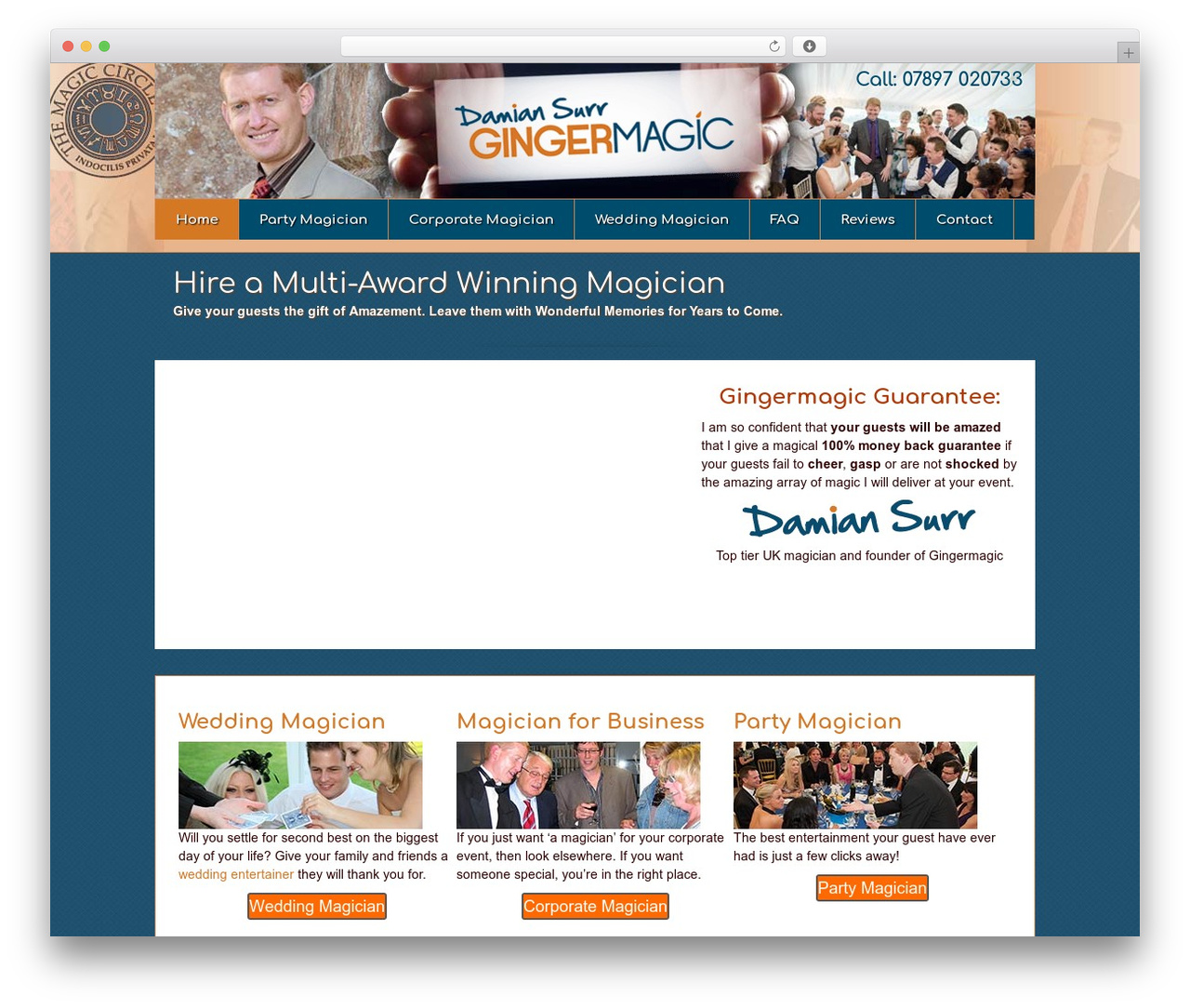 Gingermagic 2.1.2 WordPress theme - www.gingermagic.com