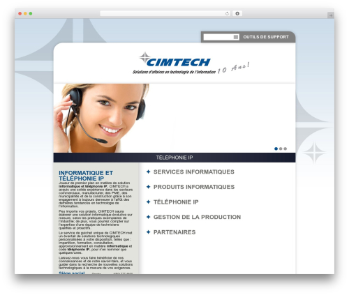 Theme WordPress CIMTECH - cimtech.ca