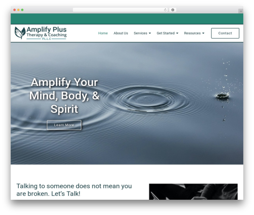Theme WordPress Megatheme - amplifyplus-therapy-coaching.com