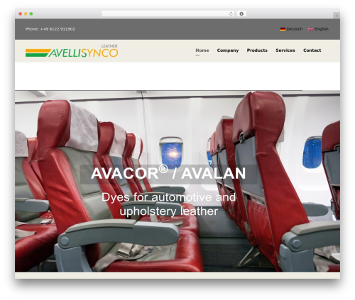 UnfinityPlus WordPress theme - avellis-synco.eu