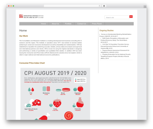 WordPress theme Delicate - crilebanon.com WordPress theme Delicate - crilebanon.com