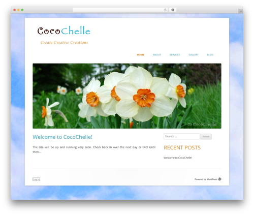 WP theme Tiny Forge - cocochelle.com