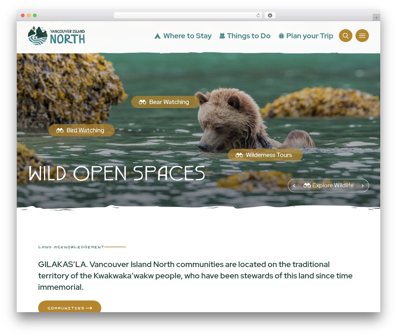 Array Blank Theme WordPress travel theme - vancouverislandnorth.ca
