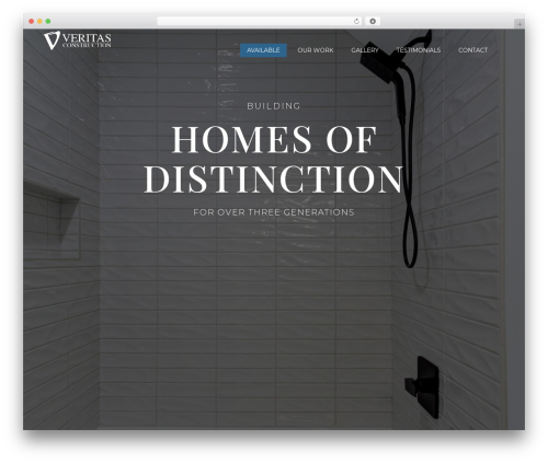 Beaver Builder Theme WordPress theme - constructionbyveritas.com
