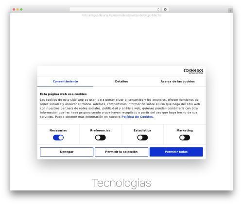 Qode framework WordPress plugin - grupomacho.com