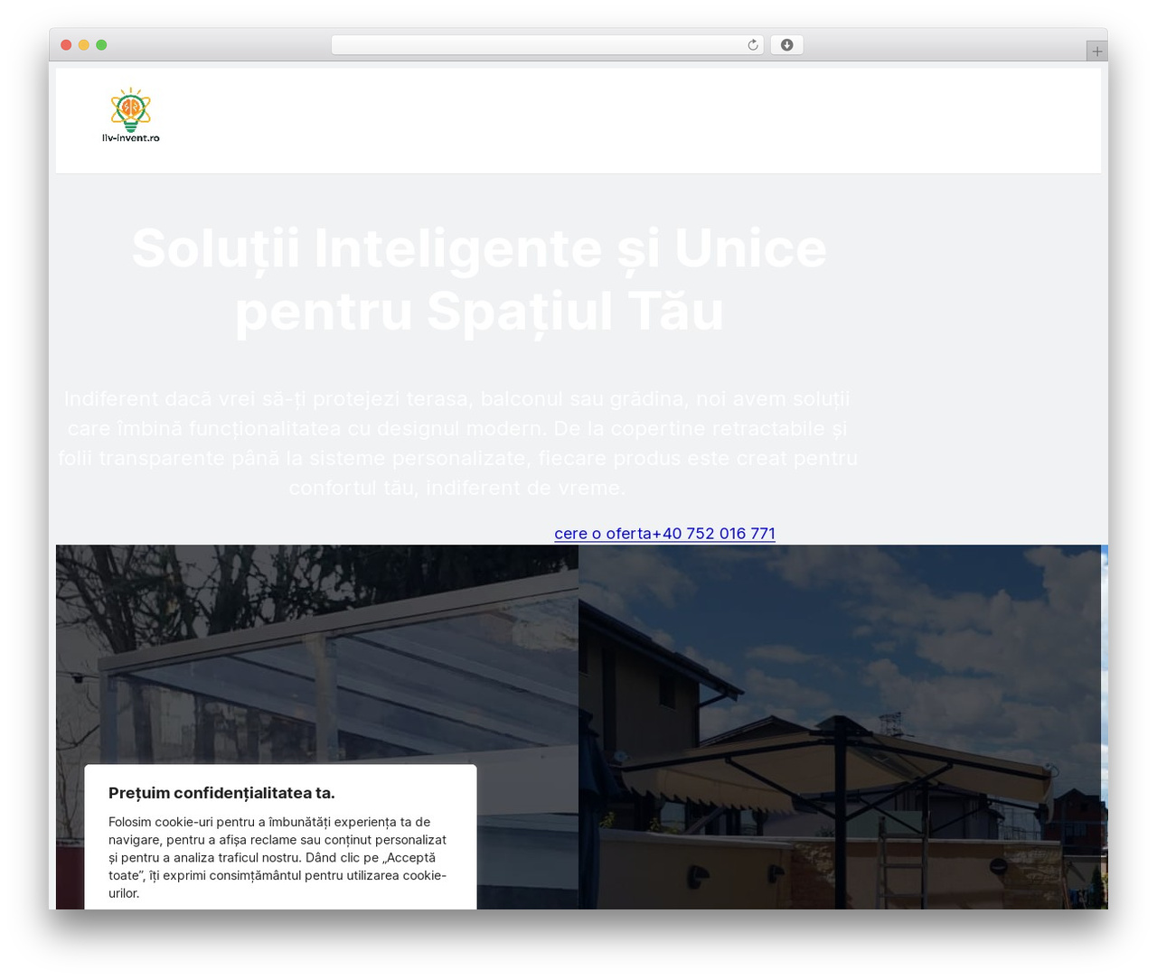 Bricks top WordPress theme - liv-invent.ro