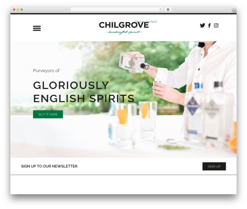 CSIconic WordPress theme - chilgrovespirits.com