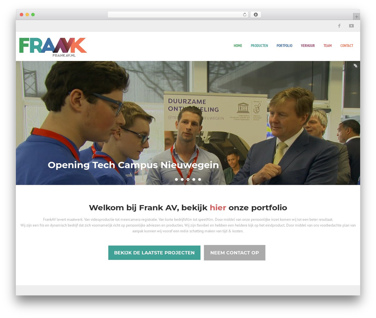 Flatco top WordPress theme - frankav.nl