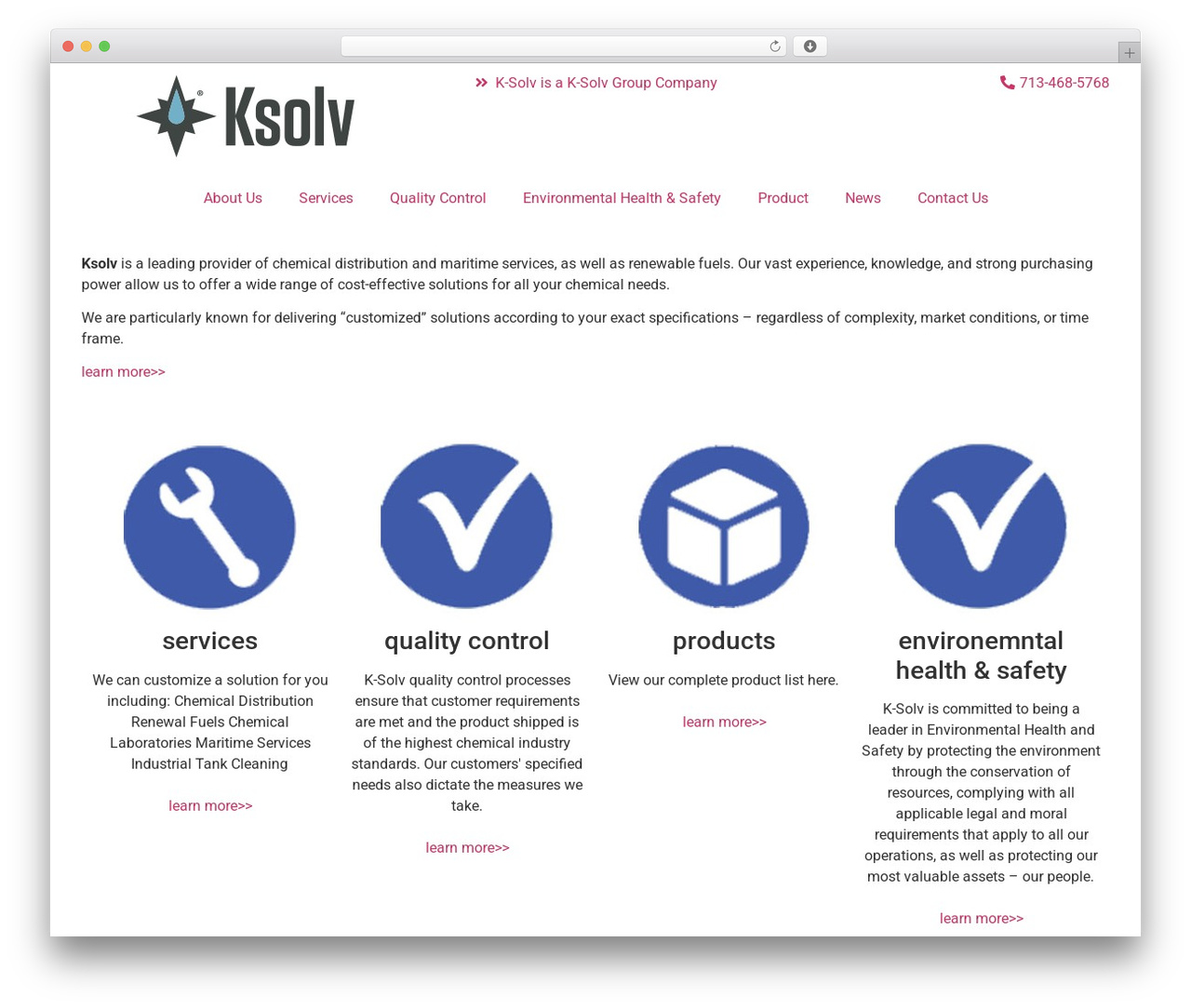 Hello Elementor theme WordPress - ksolvmarine.com