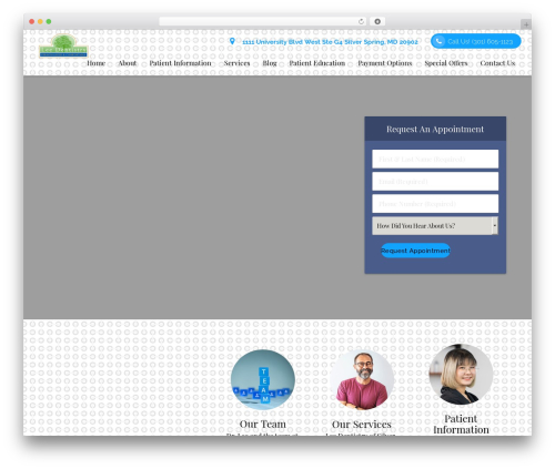 Lee Dentistry Theme theme WordPress - cosmeticdentistsilverspring.com