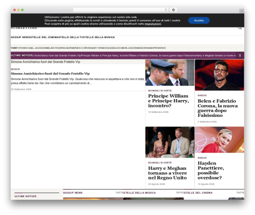 MXDesign Network WordPress theme - starlettime.com