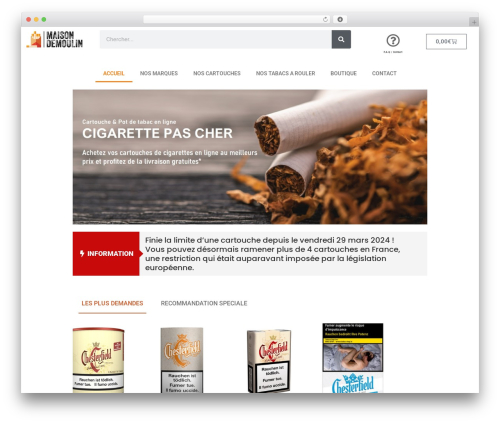pinkmart premium WordPress theme - maisondemoulin.com