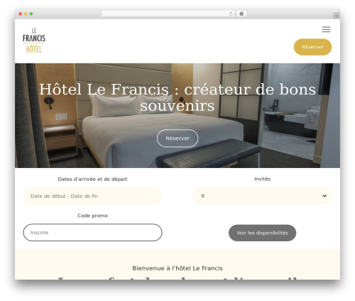 Selectrum Theme WP theme - hotelfrancis.qc.ca