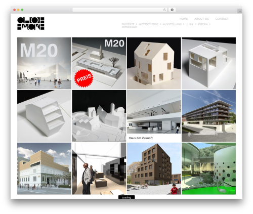 Square Box Responsive Theme WordPress page theme - choehackh.de