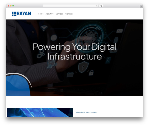 Techub theme WordPress - bayanict.com