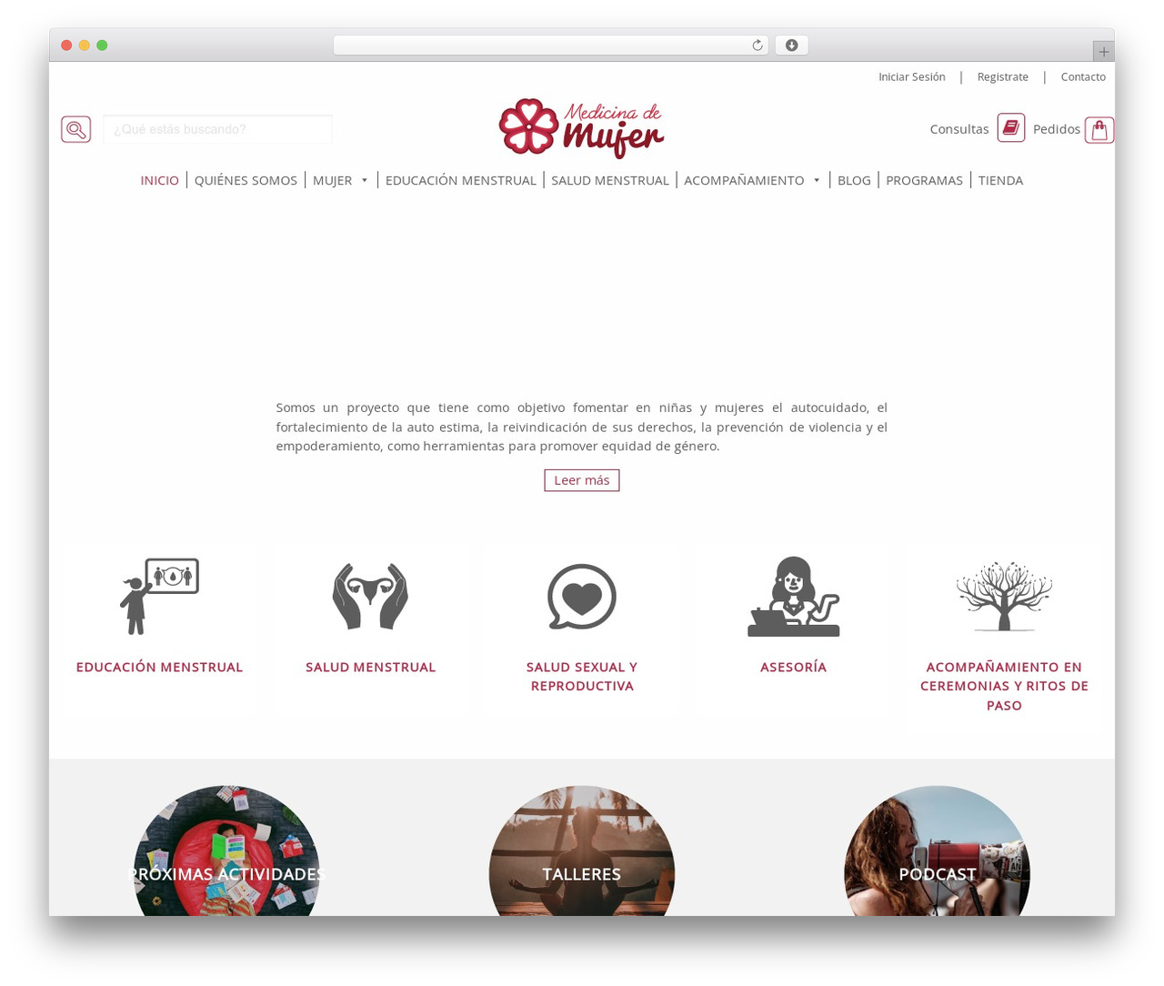 Theme WordPress WordPress Theme - medicinademujer.com
