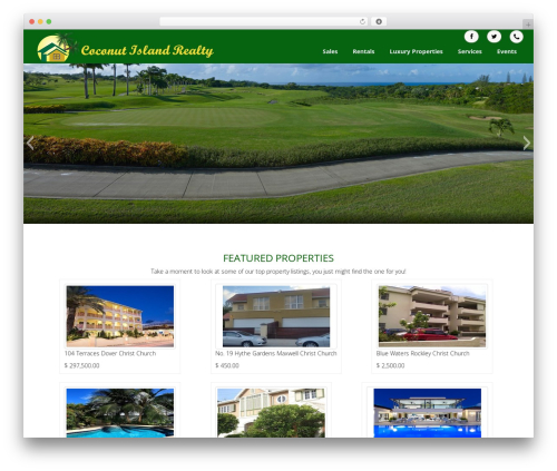 Theme WordPress Flat Theme - coconutislandrealty.com Theme WordPress Flat Theme - coconutislandrealty.com