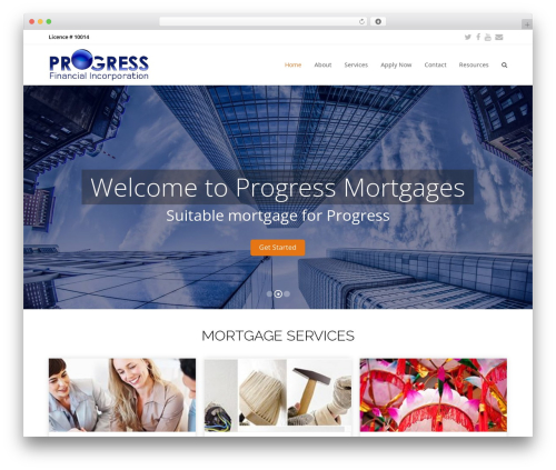 Theme WordPress progressmortgages - progressmortgages.com