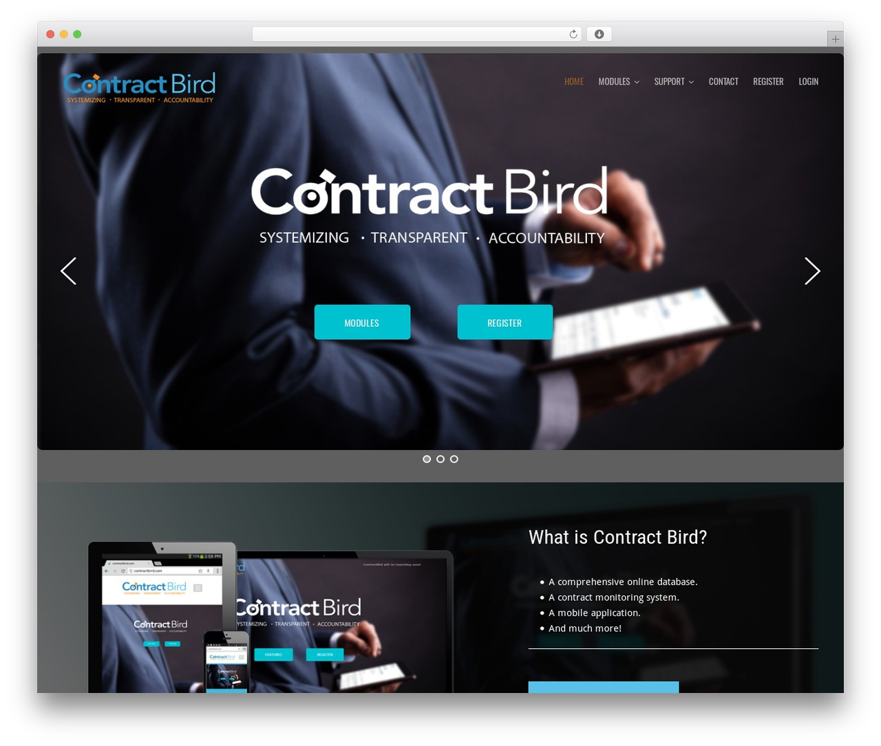 Theme WordPress Versatile - contractbird.com