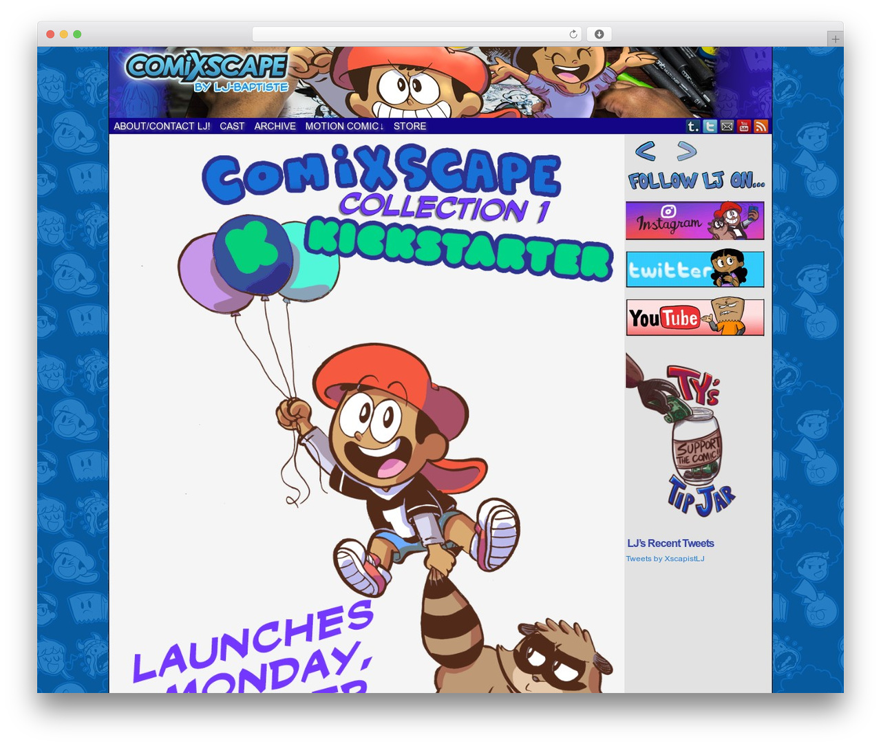 WordPress theme ComicPress - comixscape.net