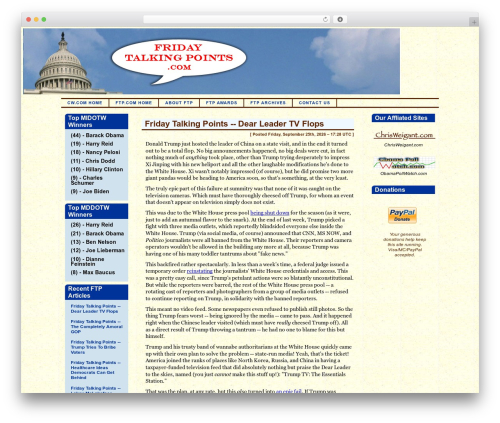 WordPress theme Crispy - chrisweigant.com/ftpts