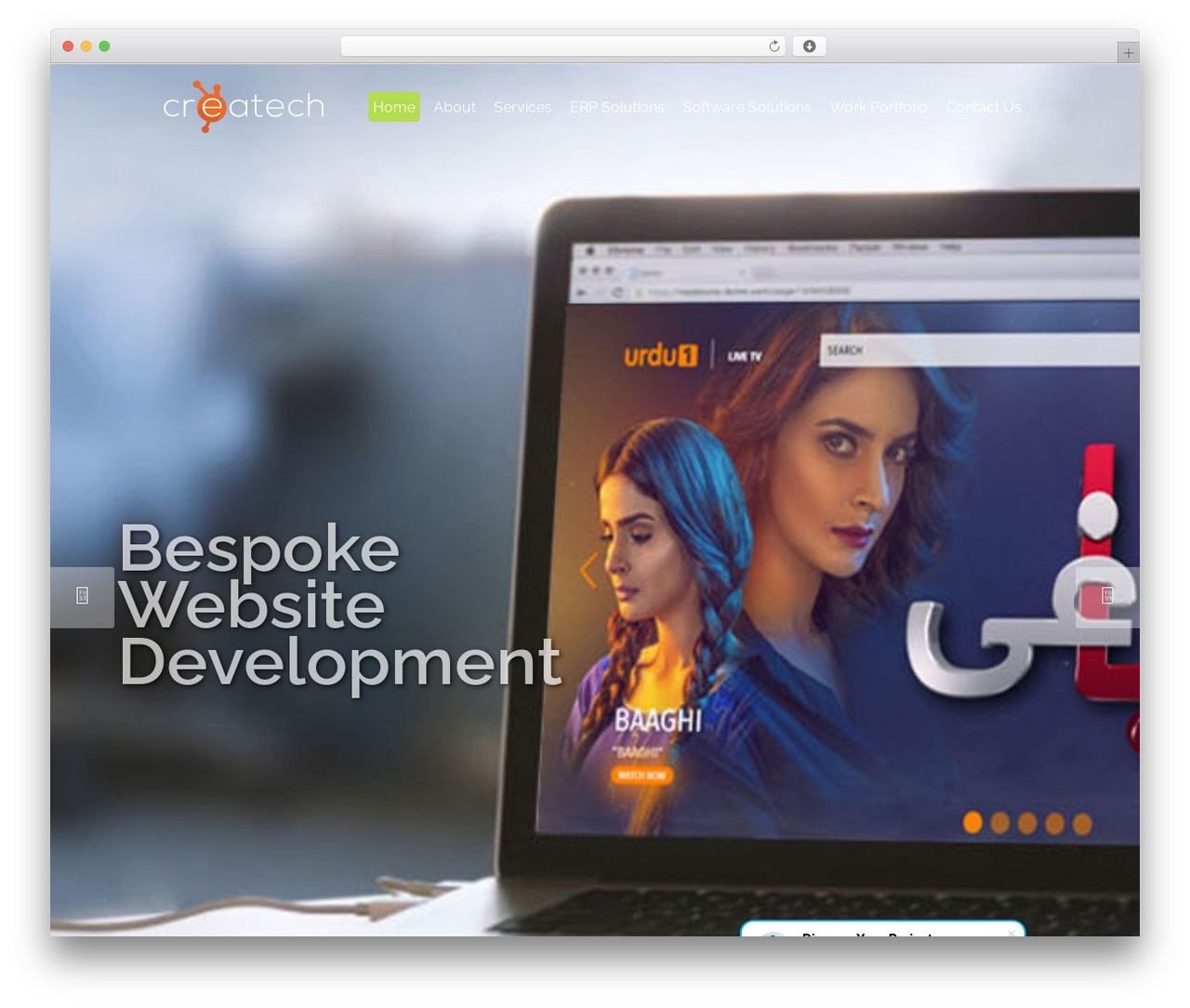 WordPress theme Startit - createch.solutions
