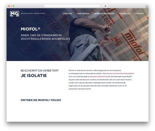 BohnennWebdesign theme WordPress - miofol.nl