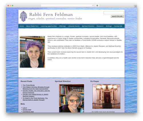 Builder WordPress theme - rabbifernfeldman.com Builder WordPress theme - rabbifernfeldman.com