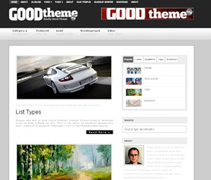CCstudio WordPress video theme by christopher