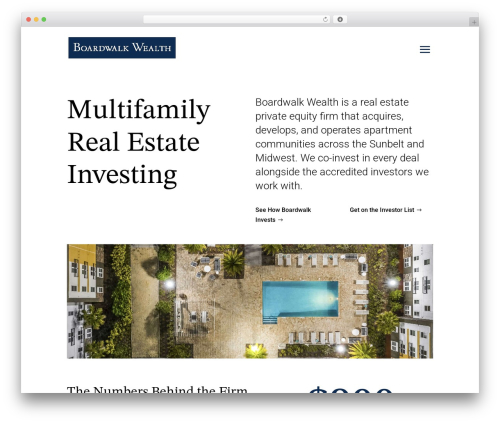 Divi WP theme - boardwalkwealth.com