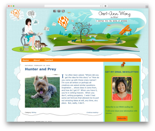 Get Noticed! WordPress theme - cheriannwong.com