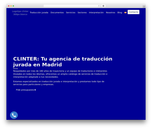 Hello Elementor theme WordPress - clinter.es